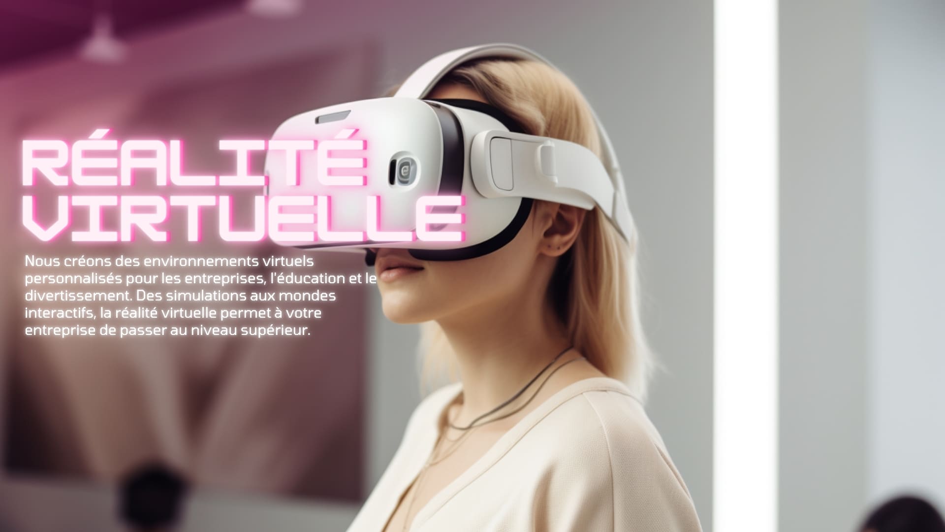 Innovation en Réalité Virtuelle - Technologie du Futur